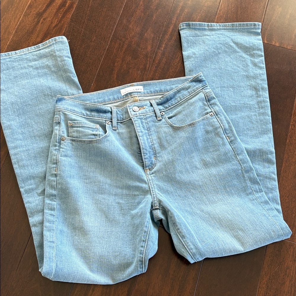NWT Loft High Waisted Boot Cut Jeans